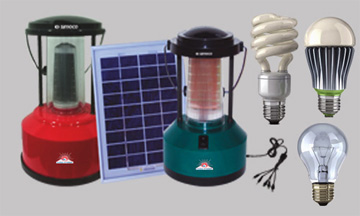 Solar Lantern LED & CFL